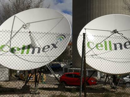 Instalaciones de Cellnex en Torrespa&ntilde;a (Madrid).