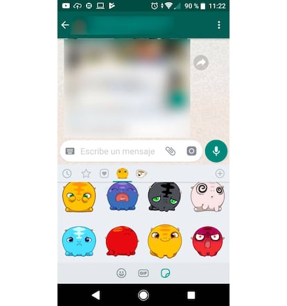 Así son los nuevos stickers de WhatsApp