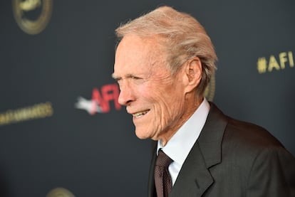 Clint Eastwood en el almuerzo de los premios del AFI, en 2020.