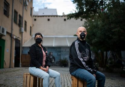 Alberto Garcia y Natalia Ortega, coordinadores del Festival Surge Madrid