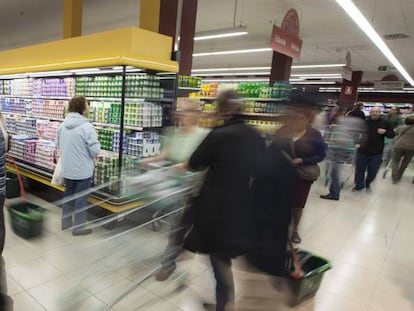 Imagen de un supermercado.