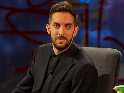 El presentador de 'La Resistencia', David Broncano, en el plató del programa.