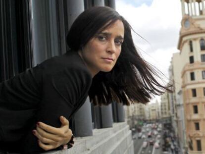 Julieta Venegas, en un hotel de la Gran V&iacute;a de Madrid.