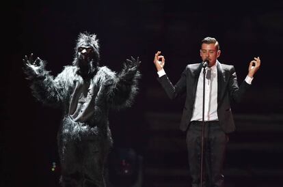 El representante italiano, Francesco Gabbani, es uno de los favoritos. Lo que se pregunta todo el mundo es si ese gorila que va a subir al escenario es necesario.