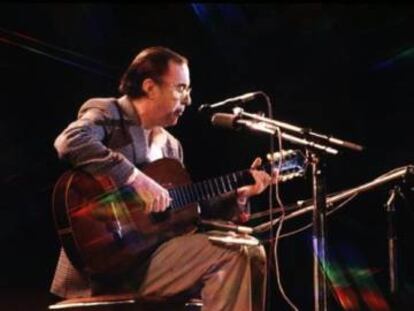 O cantor João Gilberto, em uma foto de arquivo.