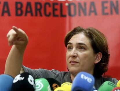 Ada Colau, l'endemà de les eleccions.