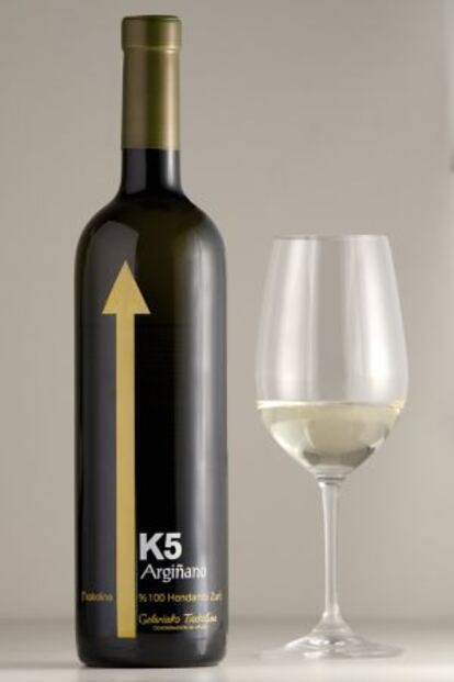 Txakoli del cocinero Karlos Argiñano.