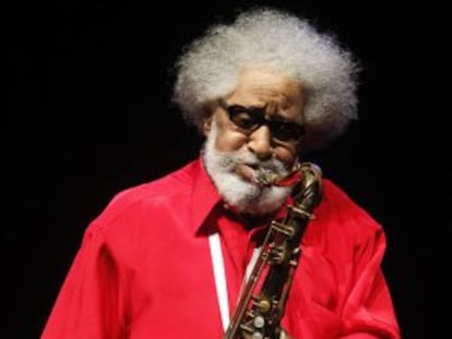 Sonny Rollins, en una actuación.