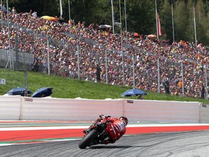 El italiano Pecco Bagnaia, campeón de MotoGP y líder del campeonato, en el último gran premio, en Austria.