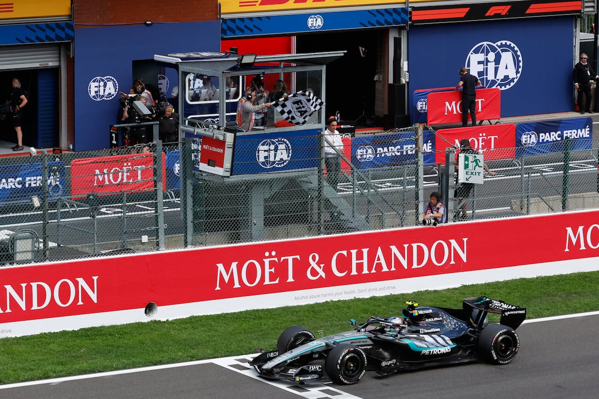 Antonelli gana en Spa con un Mercedes de dos velocidades