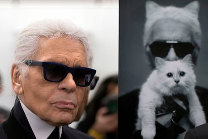 Karl Lagerfeld y Choupette. “Sólo le interesa pasearse por la casa y que la cuiden. Tiene dos criadas que se ocupan de ella y un chófer. Es una princesa consentida de belleza imponente y movimientos sensuales. Una mujer caprichosa a la que amo”. Así hablaba el diseñador Karl Lagerfeld sobre su gata Choupette en una conversación con 'Vogue' España. Choupette, es una gata de raza Sagrado de Birmania o Birmano, nació el 15 de agosto de 2011. Llegó a la vida del célebre diseñador por casualidad: en realidad era la macota del modelo Baptiste Giabiconi, íntimo de Lagerfeld, y tras unos días cuidando de ella, acabó quedándosela para siempre. Choupette y Lagerfeld vivieron una intensa y lujosa vida juntos. La gata acompañaba al diseñador en sus viajes en jet privado, así como a sesiones de fotos y producciones de moda, se rumoreaba que poseía su propio apartamento en París y según contó el propio Lagerfeld en el documental de Canal + 'Karl Lagerfeld Révélation', Choupette tenía su propio iPad y era, en definitiva, “una niña rica”. A la muerte del diseñador en 2019, Choupette quedó a cargo de Françoise Caçote, ama de llaves del diseñador. Según dispuso su dueño, la gata sigue llevando una vida de grandes lujos y tiene a su servicio un chef y un guardaespaldas. La fascinación por la heredera felina de káiser se puede contabilizar en la legión de followers que ella congrega en las redes sociales: solo en Instagram, cuenta con 264 mil seguidores. El 15 de agosto celebró su 13 cumpleaños en los jardines de Versalles con un picnic: su comida servida en un cuenco de Goyard, un ramo de rosas blancas y un pastel con velas.