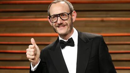 Terry Richardson, na festa organizada pela 'Vanity Fair' depois da cerimônia do Oscar 2014.