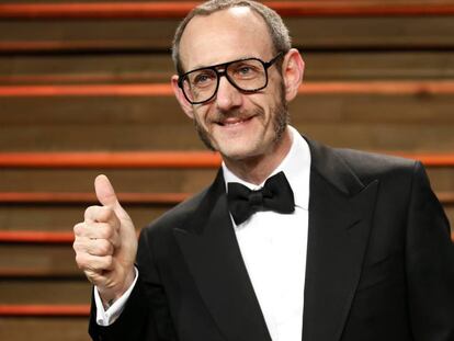 Terry Richardson, na festa organizada pela 'Vanity Fair' depois da cerimônia do Oscar 2014.