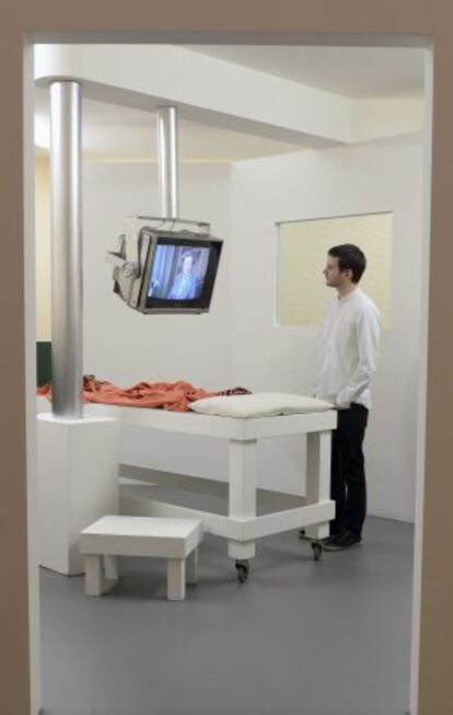 'La habitación de tratamiento' (1984), de Richard Hamilton.