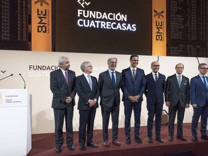 El presidente del Gobierno, Pedro Sánchez, presidió el evento en 2018. 