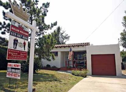 Una casa en venta en San Diego, California (EE UU).