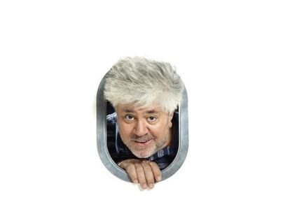 Pedro Almod&oacute;var por Jean Paul Goude.