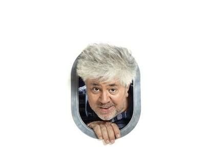 Pedro Almod&oacute;var por Jean Paul Goude.