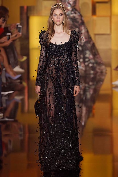 desfile elie saab alta costura otoño invierno 2015 2016