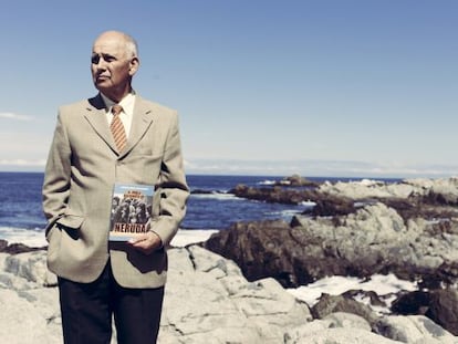 Manuel Araya, quien fuera ch&oacute;fer de Neruda, ayer en Isla Negra (Chile), donde viv&iacute;a el poeta.
 
