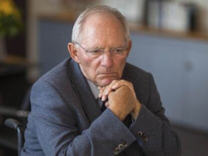 Wolfgang Schäuble, en septiembre pasado.