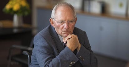 Wolfgang Schäuble, en septiembre pasado.