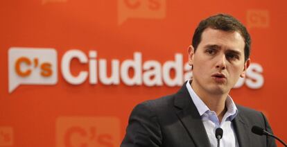 Albert Rivera, en una imagen de archivo.