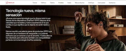 Web de OnePlus