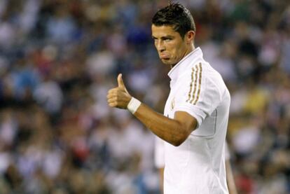 Ronaldo, durante el amistoso entre el Real Madrid y el Chivas.