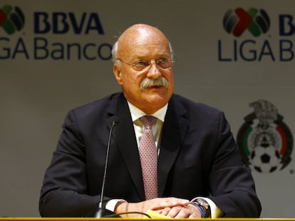 Bonilla, el presidente de la Liga MX.