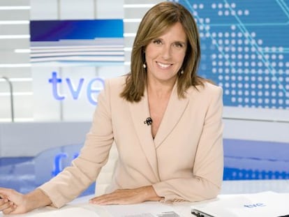 Ana Blanco, presentadora de informativos de TVE.