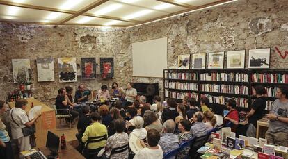 Presentaci&oacute; del llibre de Xavier Antich a la Calders.