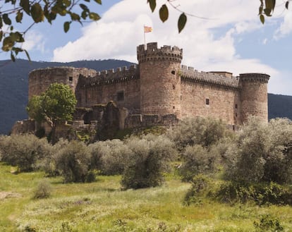 Castillo de los Alburquerque en Mombeltrán (Ávila).