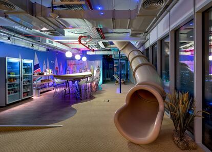 Las oficinas de Google en Tel Aviv (Israel).