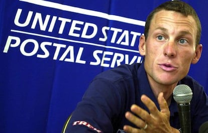 Lance Armstrong, en 2001.