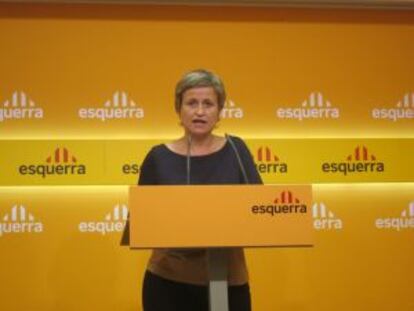 Anna Simó, portavoz de ERC.