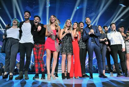 Los concursantes de OT 2018.