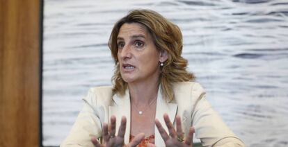 Teresa Ribera, vicepresidenta para la Transición Ecológica.