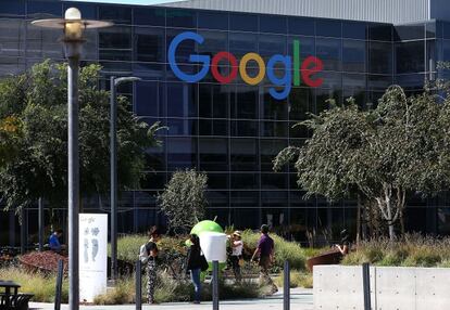 Sede central de Google en Montain View (California).