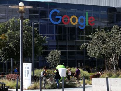 Sede central de Google en Montain View (California). 