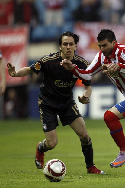 Benayoun, en la ida en el Calderón.