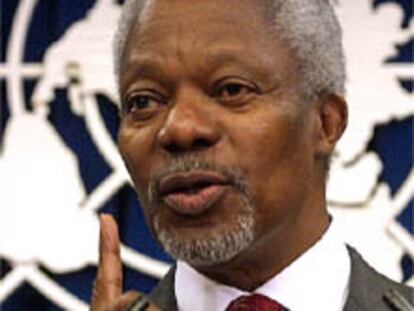 El secretario general de la ONU Kofi Annan en una imagen de archivo