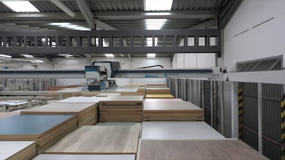 Fabricación de laminados.
