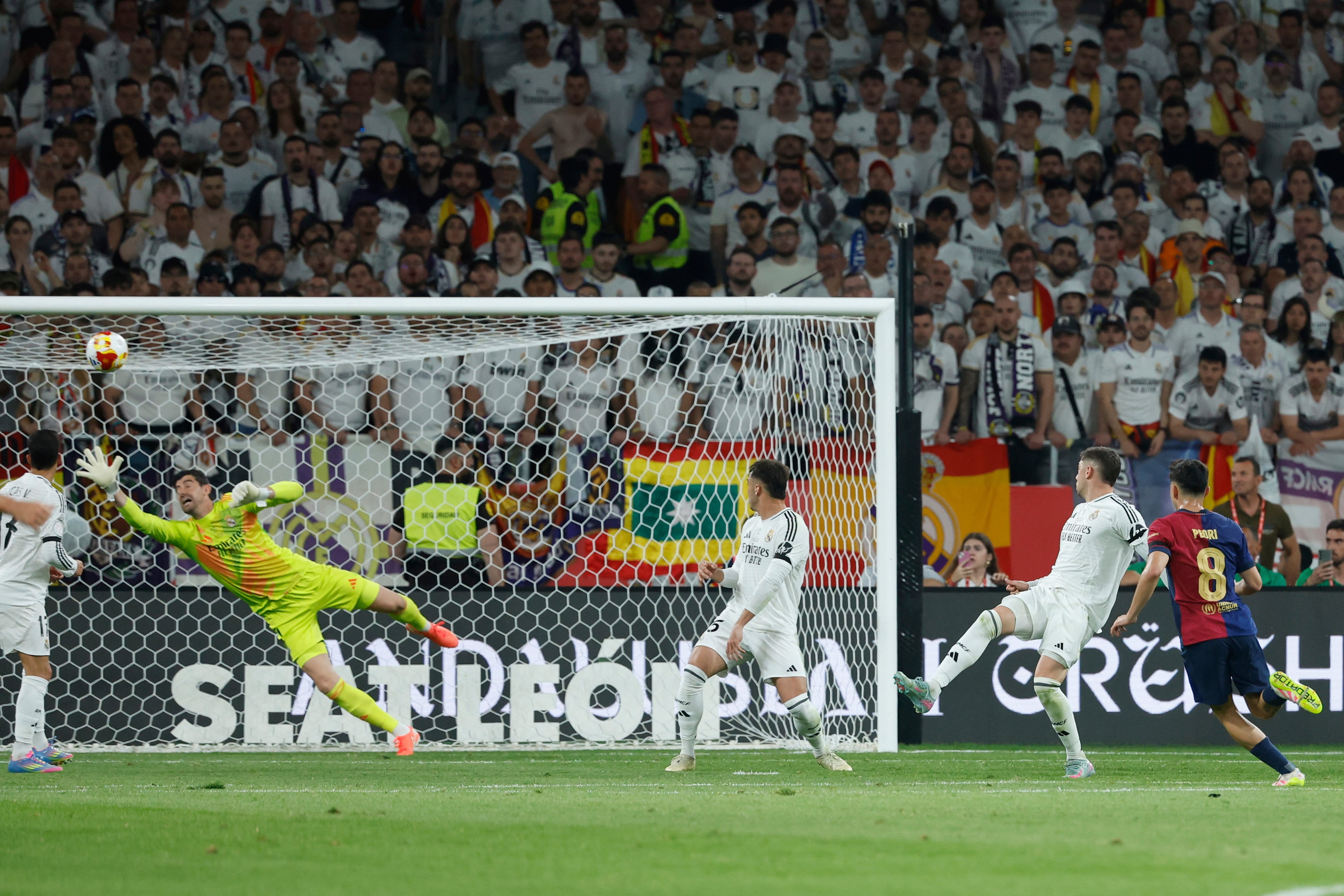 La final de la Copa del Rey entre el Barcelona y el Real Madrid, en imágenes