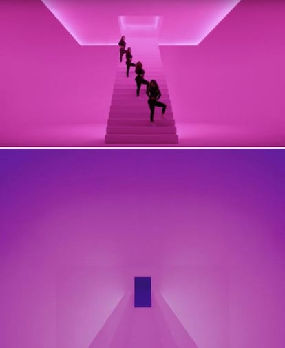 magen del video ‘Hotline Bling’ de Drake./ James Turrel, 'Amrta’, 2011