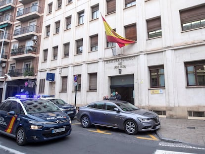 Sede de la Jefatura Superior de la Policía Nacional en Murcia.