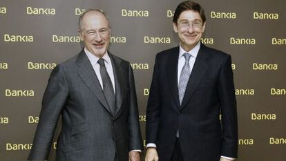 José Ignacio Goirigolzarri sustituye a Rodrigo Rato en Bankia.