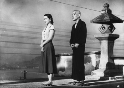 Fotograma de 'Cuentos de Tokio', de Yasujiro Ozu.