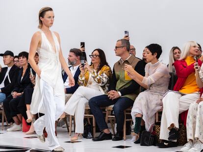 Victoria Beckham celebra 10 años sobre la pasarela