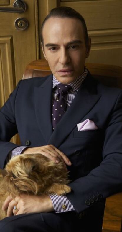 El diseñador, John Galliano.
